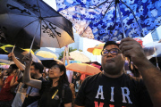 Pro-democracy protests continue in Hong Kong, China - 28 Oct 2014