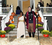 NYC Mayor Bill de Blasio and his wife Chirlane host a Halloween Party