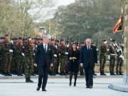 Commémoration de la première guerre mondiale à Nieuport