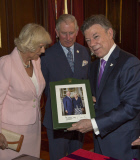 Prince Charles and Camilla Duchess of Cornwall official visit to Colombia - 29 Oct 2014