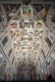 New LED lighting of Sistina Chapel Vatican Museum, Rome, Italy - 29 Oct 2014