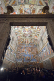 New LED lighting of Sistina Chapel Vatican Museum, Rome, Italy - 29 Oct 2014