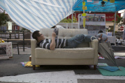Pro-democracy protests continue in Hong Kong, China - 29 Oct 2014