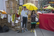 Pro-democracy protests continue in Hong Kong, China - 29 Oct 2014