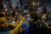 Pro-democracy protests continue in Hong Kong, China - Oct 2014