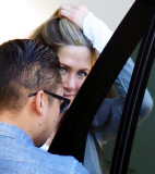 PREMIUM EXCLUSIVE Jennifer Aniston ditches engagement ring during lunch date at Tavern