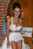 *EXCLUSIVE* V. Stiviano gets creepy on Halloween