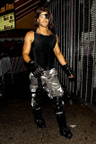 Kellan Lutz shows off his muscles dressed as Snake Plissken **NO Australia, New Zealand**