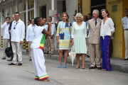 Prince Charles and Camilla Duchess of Cornwall official visit to Colombia - 31 Oct 2014