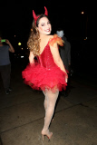 Kelly Brook brings her devlish charm in Hollywood