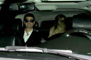 Robin Thicke celebrates Halloween with some pretty ladies at the Los Angeles Theater **NO Australia, New Zealand**
