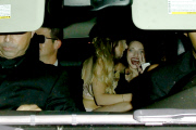 Robin Thicke celebrates Halloween with some pretty ladies at the Los Angeles Theater **NO Australia, New Zealand**