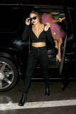 Robin Thicke celebrates Halloween with some pretty ladies at the Los Angeles Theater **NO Australia, New Zealand**