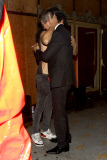 Robin Thicke celebrates Halloween with some pretty ladies at the Los Angeles Theater **NO Australia, New Zealand**