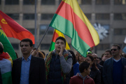 The Netherlands: Kurdish solidarity march for Kobane