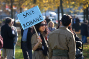 The Netherlands: Kurdish solidarity march for Kobane