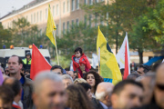 The Netherlands: Kurdish solidarity march for Kobane