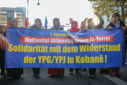 Germany: Kurds Protest For Kobane