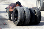 Clashes at the Qalandia checkpoint