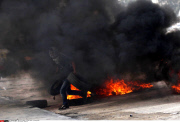 Clashes at the Qalandia checkpoint