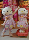Hello Kitty celebrates her 40th anniversary with life size cake at Hamleys, London, Britain - 01 Nov 2014