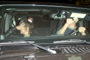 *EXCLUSIVE* Chris Martin and Lily Allen play hard to get leaving Kate Hudson's party