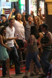 Amber Heard gets flirty with Channing Tatum on the set of `Magic Mike XXL¿