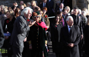 Funeral of Alvin Stardust held at St Thomas Church, Swansea, Wales, Britain - 05 Nov 2014