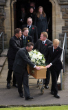Funeral of Alvin Stardust held at St Thomas Church, Swansea, Wales, Britain - 05 Nov 2014