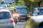 Funeral of Alvin Stardust held at St Thomas Church, Swansea, Wales, Britain - 05 Nov 2014