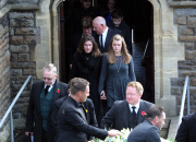 Funeral of Alvin Stardust held at St Thomas Church, Swansea, Wales, Britain - 05 Nov 2014