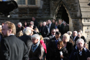 Funeral of Alvin Stardust held at St Thomas Church, Swansea, Wales, Britain - 05 Nov 2014