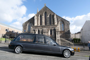 Funeral of Alvin Stardust held at St Thomas Church, Swansea, Wales, Britain - 05 Nov 2014