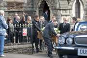 Funeral of Alvin Stardust held at St Thomas Church, Swansea, Wales, Britain - 05 Nov 2014