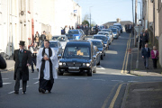 Funeral of Alvin Stardust held at St Thomas Church, Swansea, Wales, Britain - 05 Nov 2014
