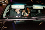 Sacha Baron Cohen and Isla Fisher at LAX with the girls
