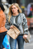 HIlary Duff Out And About In NYC 