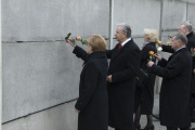 25th Anniversary of the fall of the Berlin Walll commemoration in Berlin, Germany - 09 Nov 2014