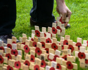 BRIGHTON, UK ON 09/11/2014 . BRIGHTON REMEMBRANCE SERVICE 