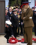 BRIGHTON, UK ON 09/11/2014 . BRIGHTON REMEMBRANCE SERVICE 