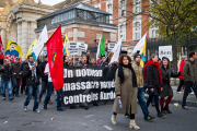 Brussels: protest march against far right politics and racism