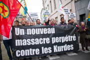Brussels: protest march against far right politics and racism