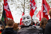 Brussels: protest march against far right politics and racism