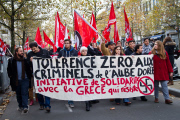 Brussels: protest march against far right politics and racism
