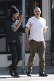 James Franco takes a coffee break on-set of 'Zeroville' **USA ONLY** 