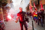 March against far right politics and racism, Brussels, Belgium - 09 Nov 2014