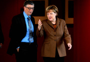 Merkel und Gates