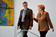 Merkel und Gates
