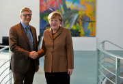 Merkel und Gates