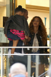 Baby Blue has a shopping day with Jay Z and Beyonce at Saks Fifth Avenue